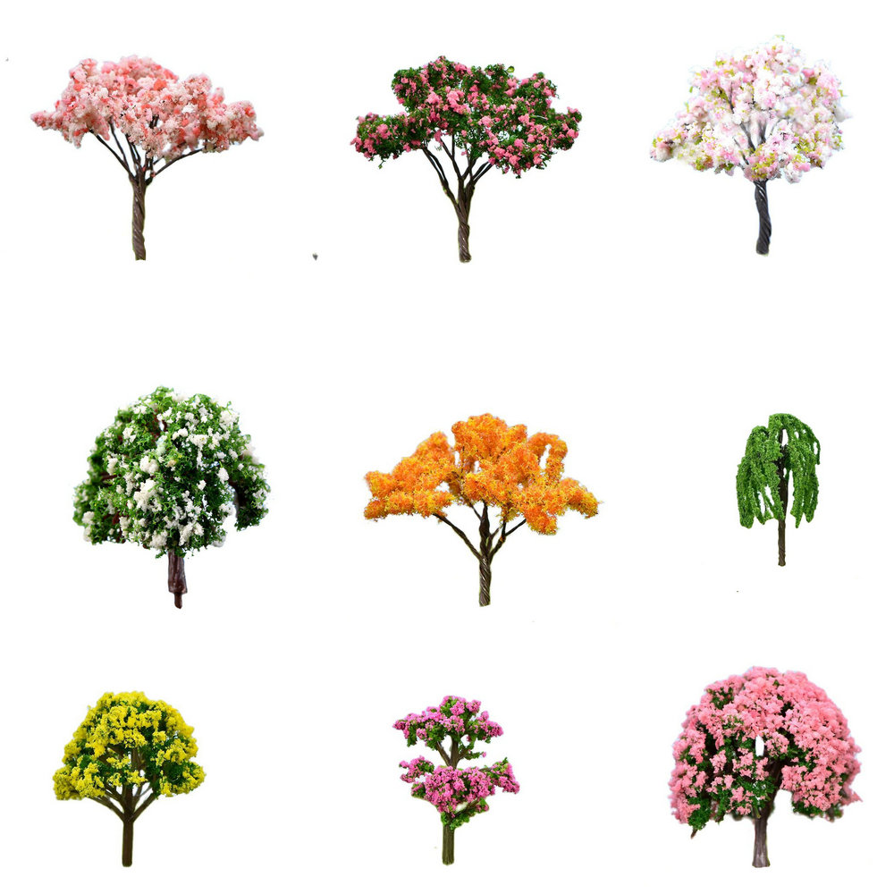 Resin Art Tree - 1/5pcs/Set Mini Tree Fairy Garden Miniatures