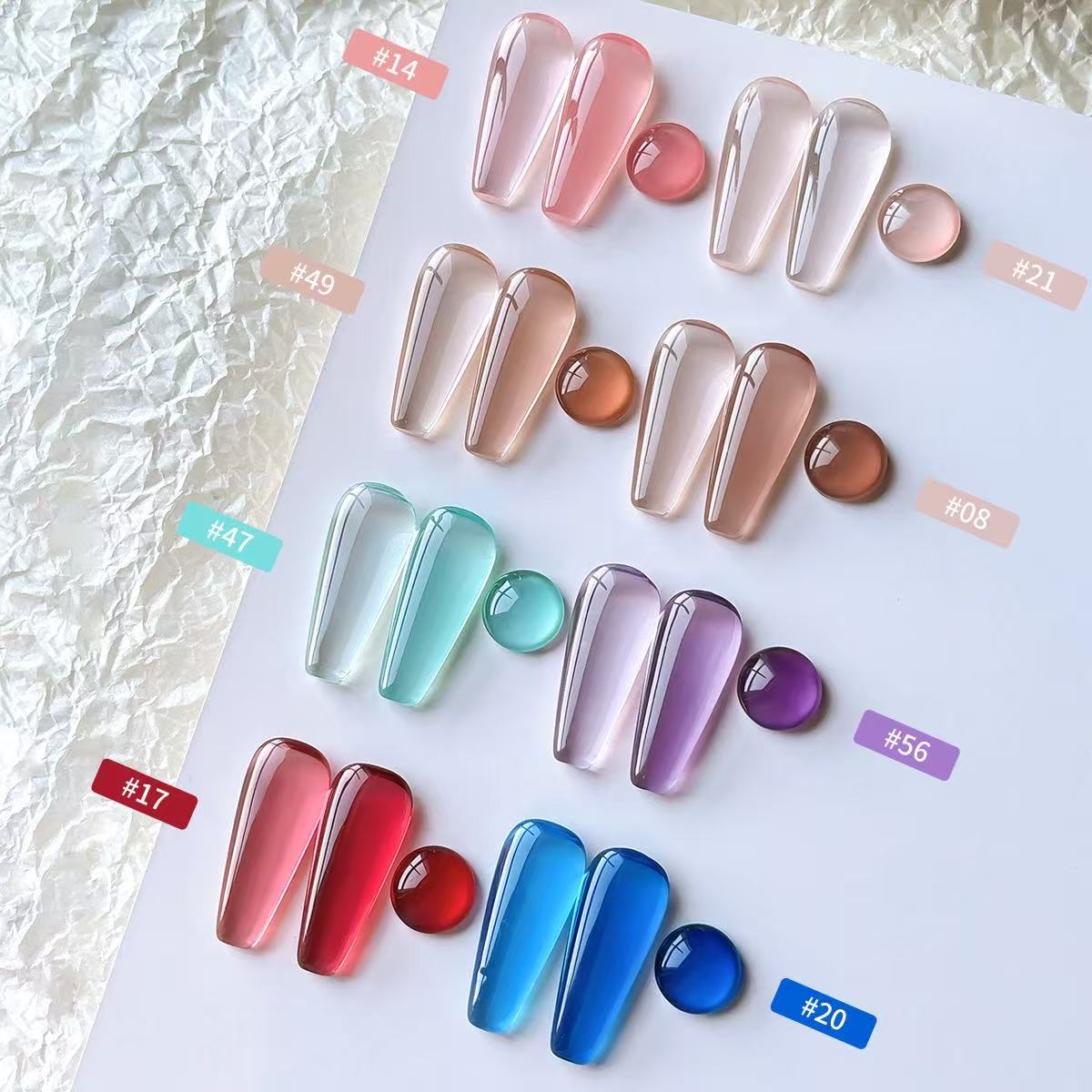 8 Colors Gel Nail Polish Kit 1 - огляд і ціна Uv Lamp Nail Resin