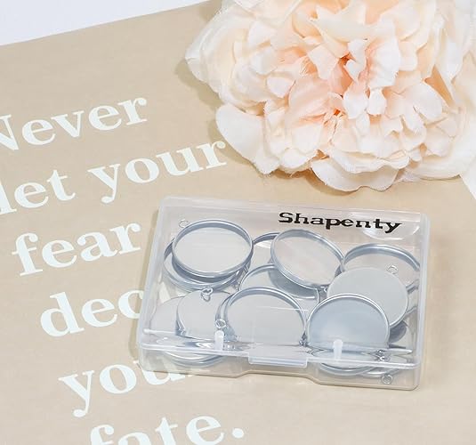 20 Pieces Stainless Steel Roun - огляд і ціна Resin Art Keychain