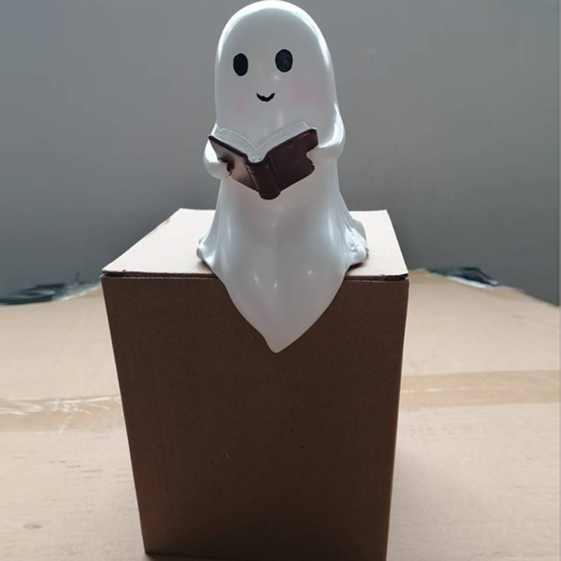New Cute Ghost Reading Book La - огляд і ціна Resin Art Book