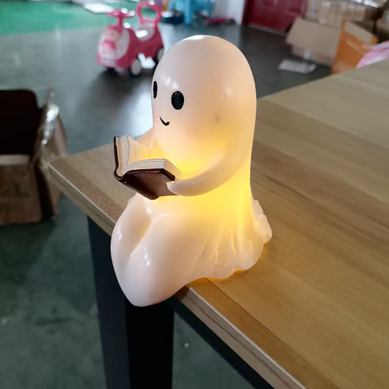 New Cute Ghost Reading Book La - огляд і ціна Resin Art Book