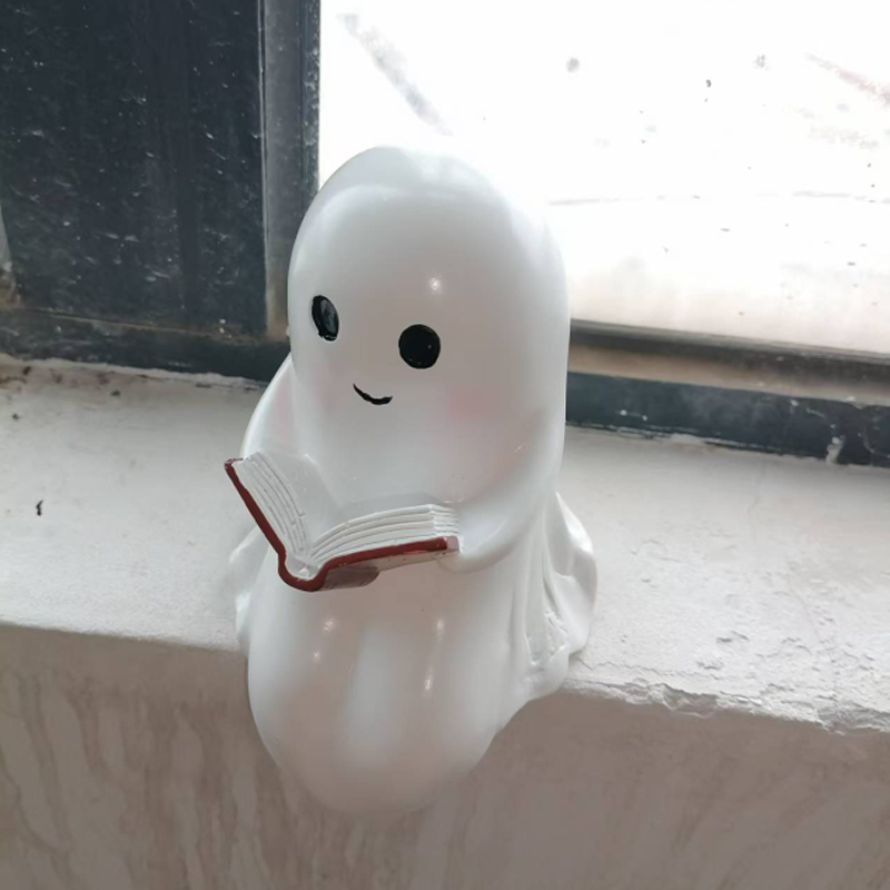 New Cute Ghost Reading Book La - огляд і ціна Resin Art Book