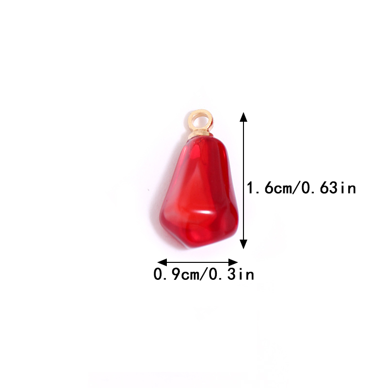 10pcs Pomegranate Seed Resin P - огляд і ціна Resin Art Jewelry Kit