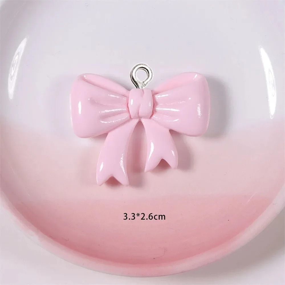 10 Pieces Candy Color Bow Resi - огляд і ціна Resin Art Jewelry Kit