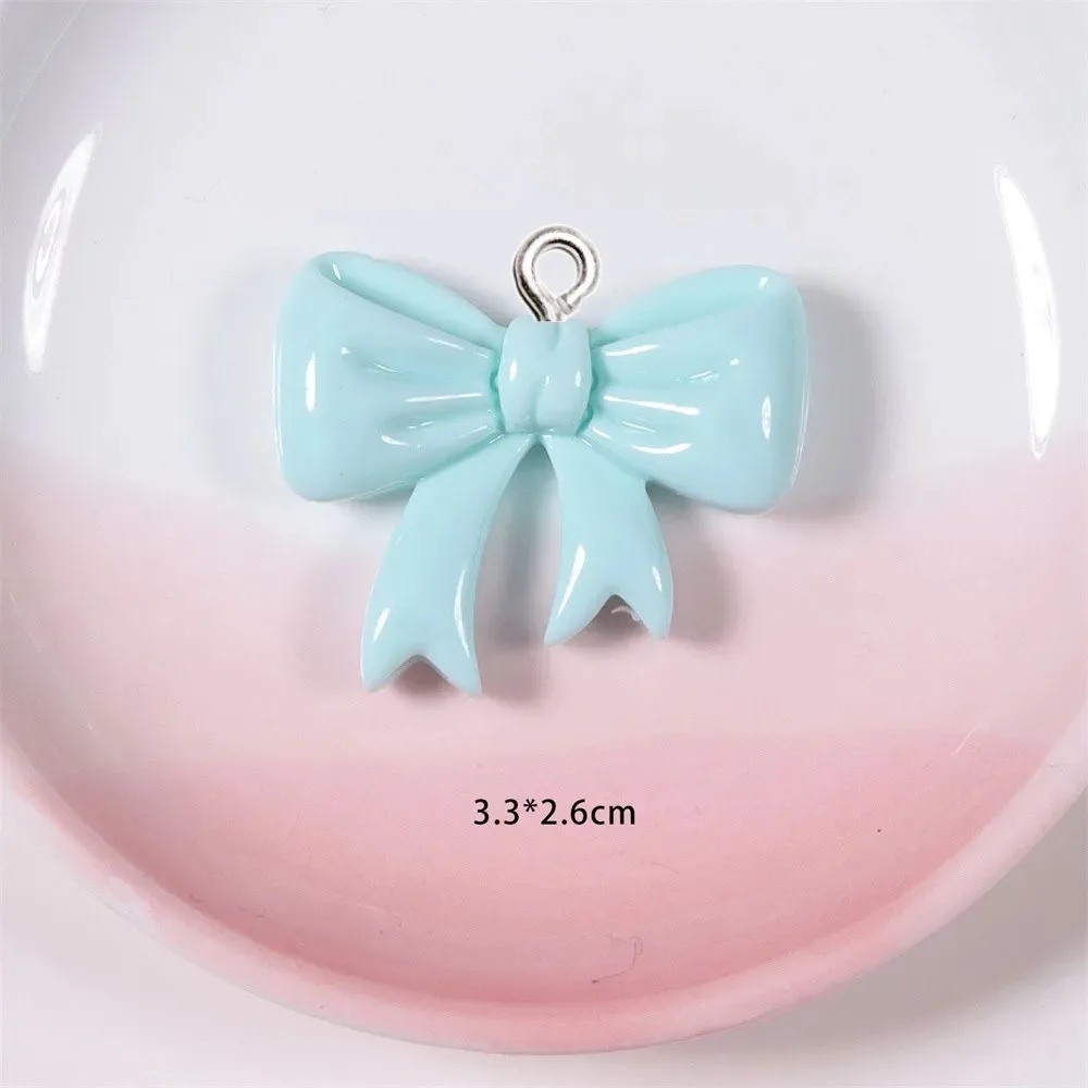10 Pieces Candy Color Bow Resi - огляд і ціна Resin Art Jewelry Kit