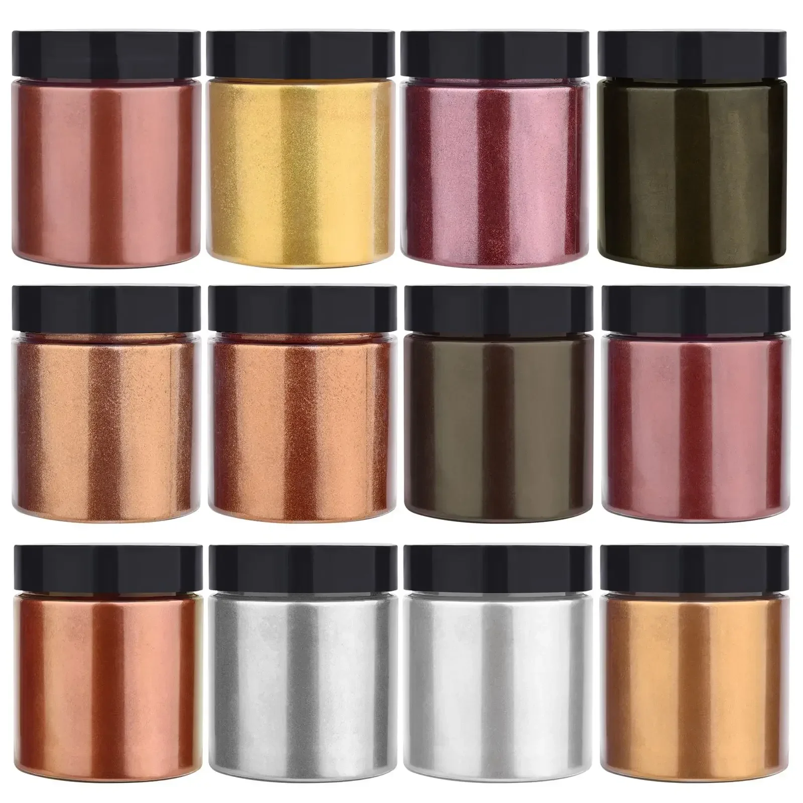 50g/Bottle Metallic Glitter Po - огляд і ціна Pearl Powder Resin