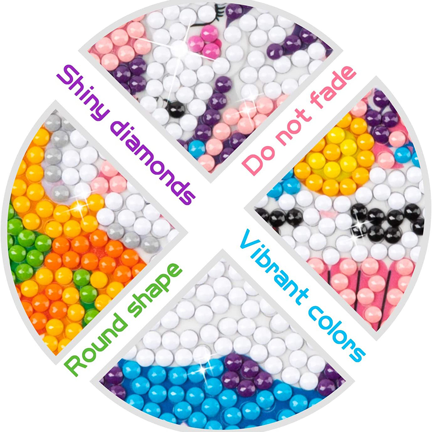 Diamond Painting Stickers 5D D - огляд і ціна Resin Art Kits