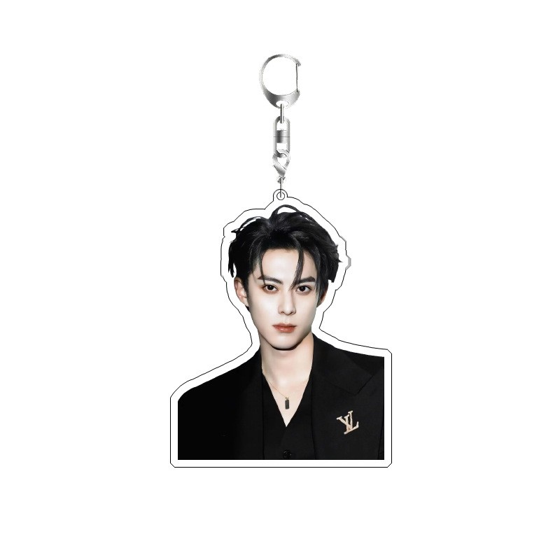 Dylan Wang Cute Boy Actor Keyc - огляд і ціна Resin Art Keychain