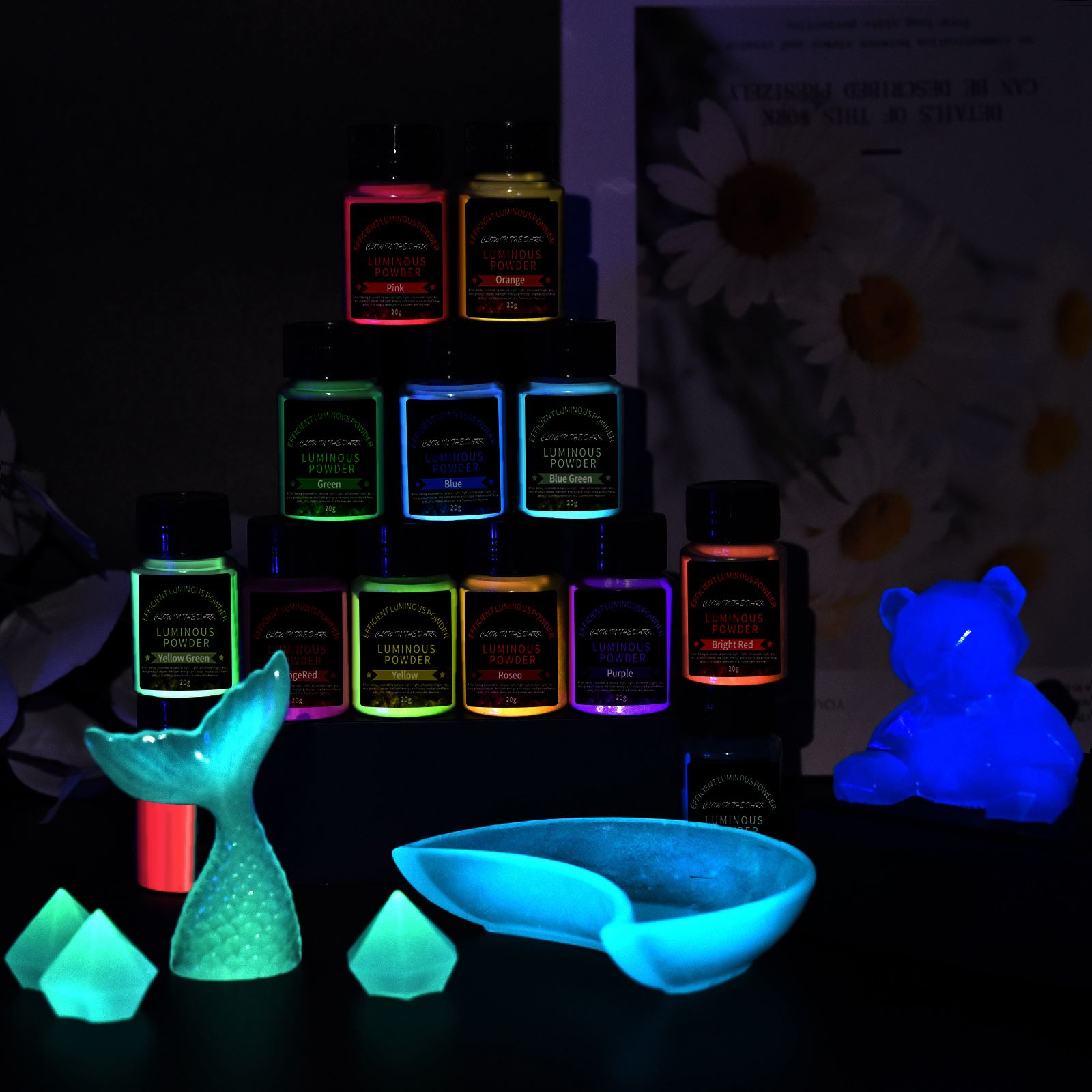 20g Long Lasting Bright Lumino - огляд і ціна Resin Art Glue