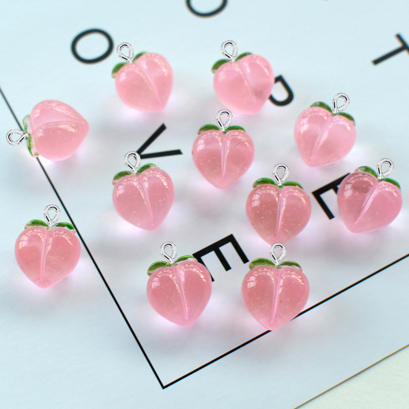 10Pcs New Transparent Peach Fl - огляд і ціна Resin Art Jewelry Kit