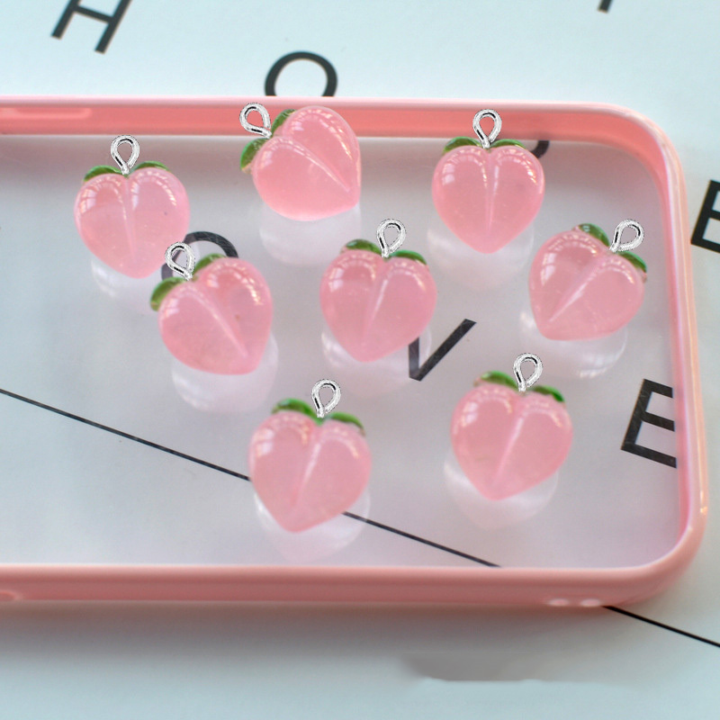 10Pcs New Transparent Peach Fl - огляд і ціна Resin Art Jewelry Kit
