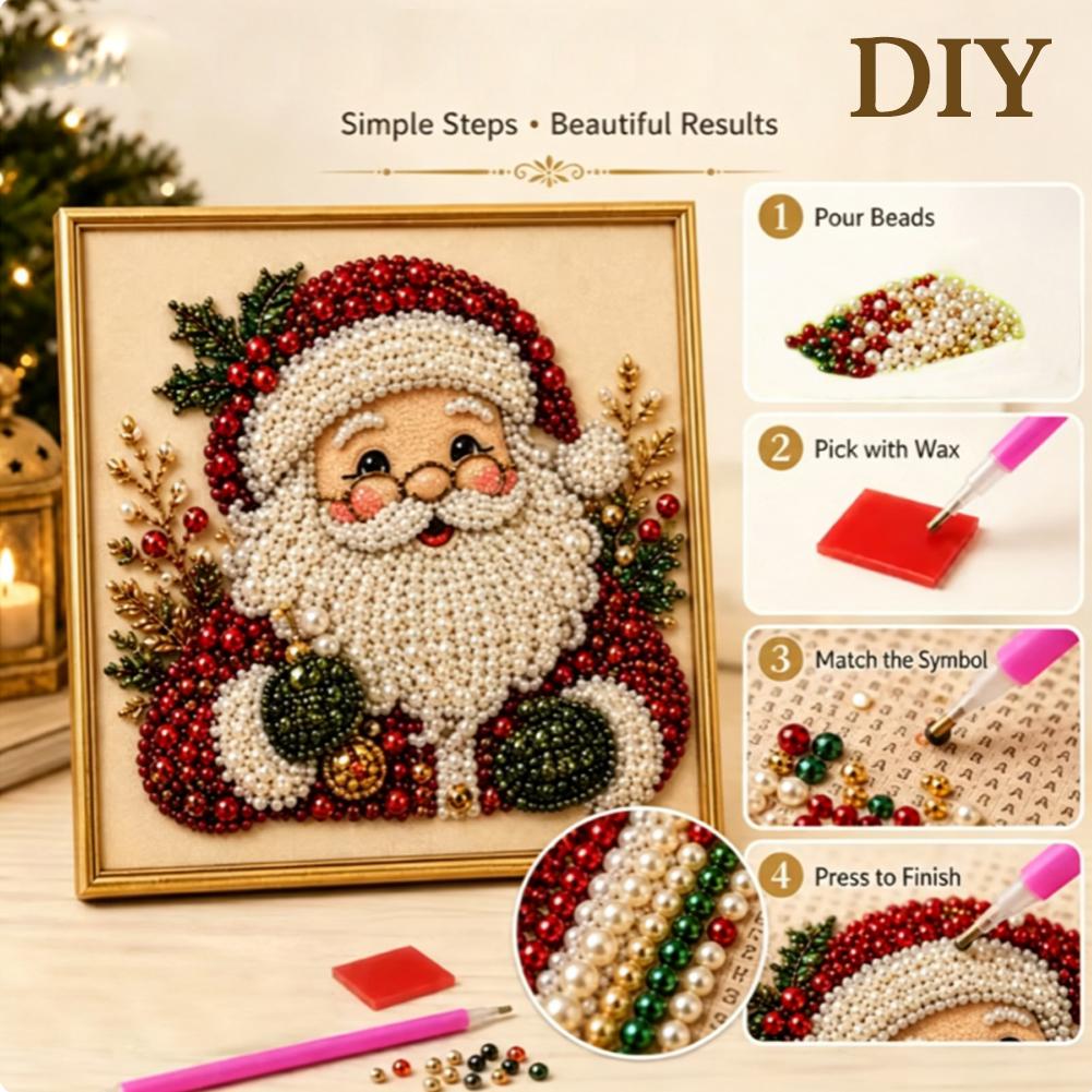 Christmas Santa Claus Pearl Ar - огляд і ціна Resin Art Kits