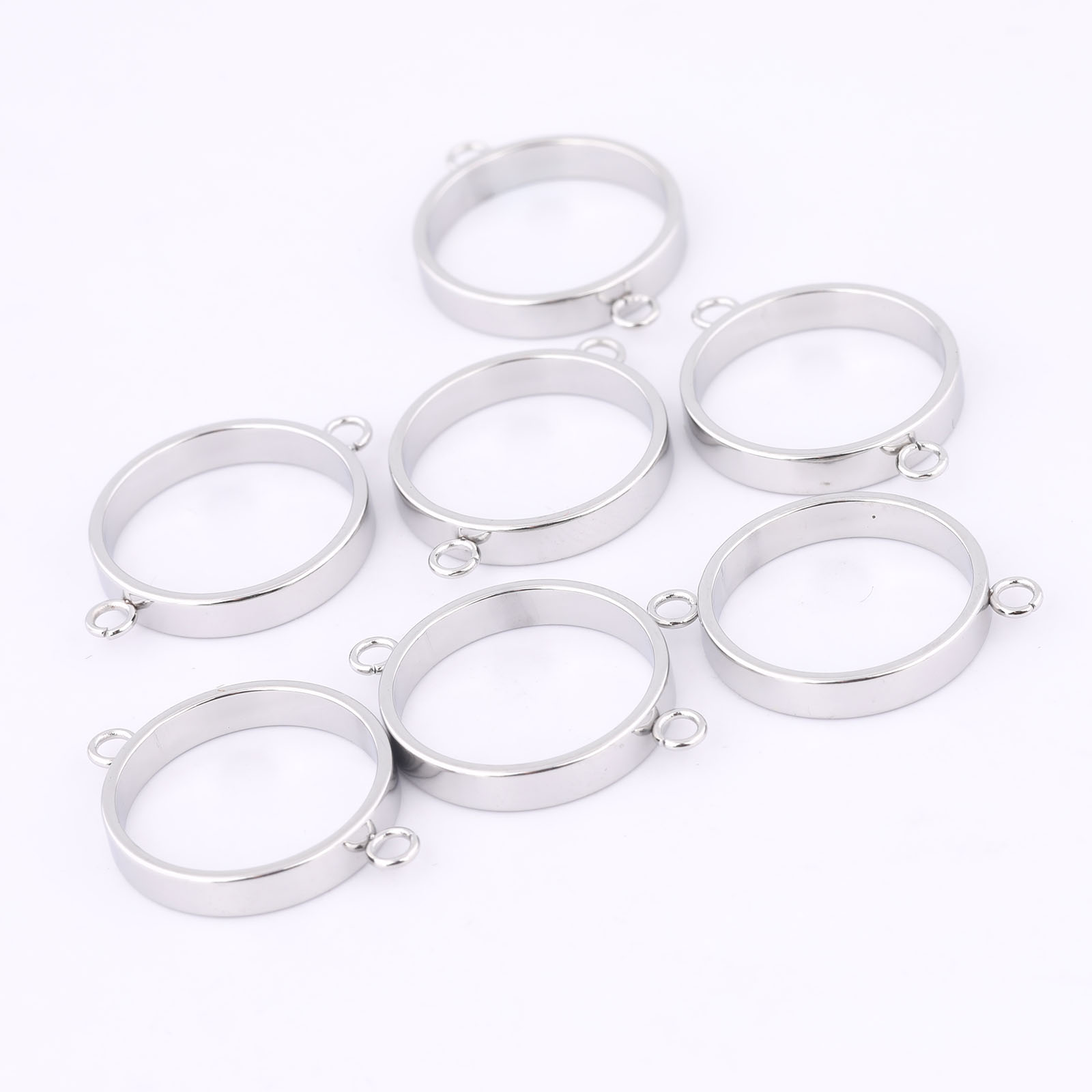 10pcs Stainless Steel 14mm Ope - огляд і ціна Resin Art Jewelry Kit