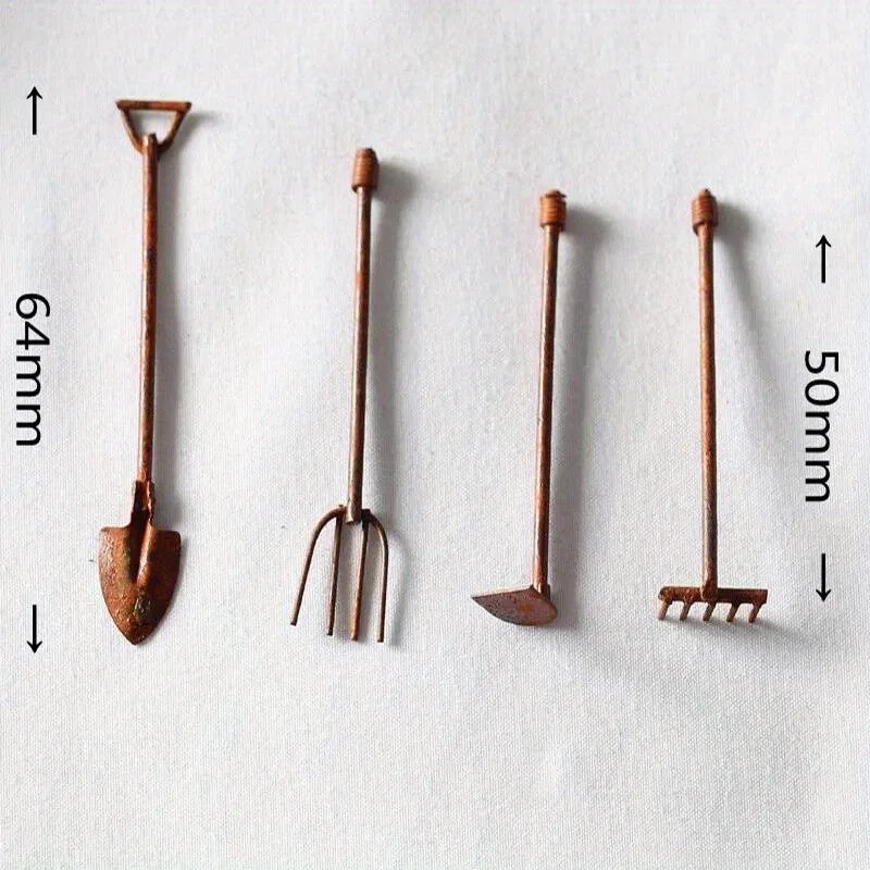 4Pcs/Pack Miniature Garden Too - огляд і ціна Resin Art Tree