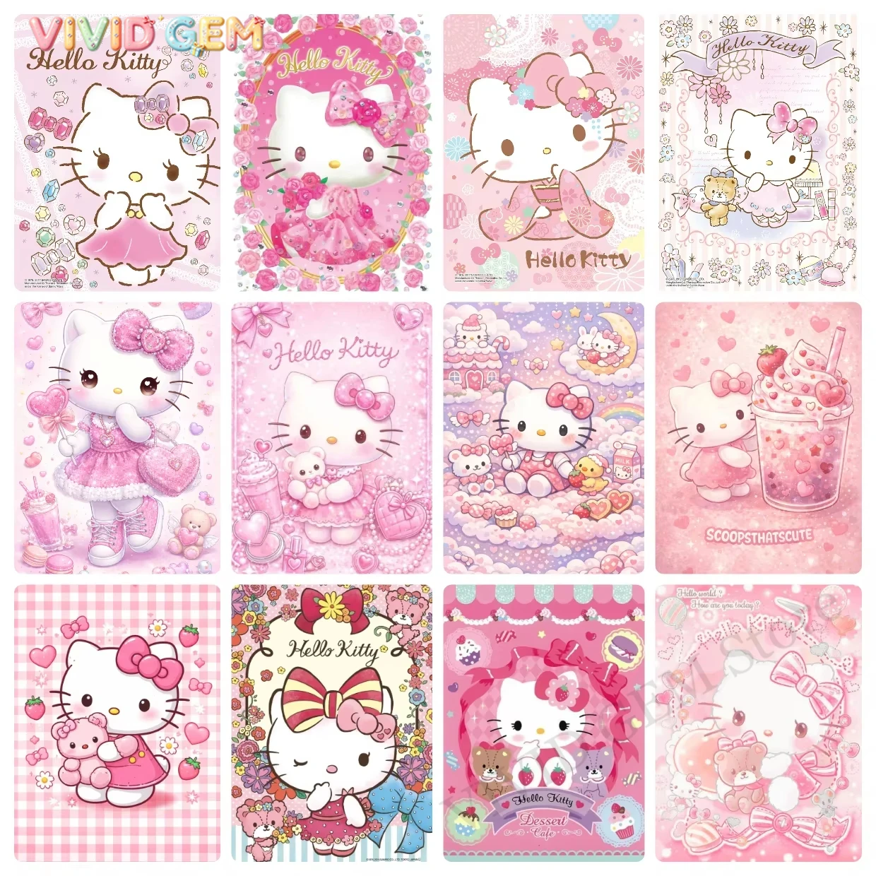 VIVID GEM Sanrio 5D DIY Diamon - огляд і ціна Resin Art And Deco