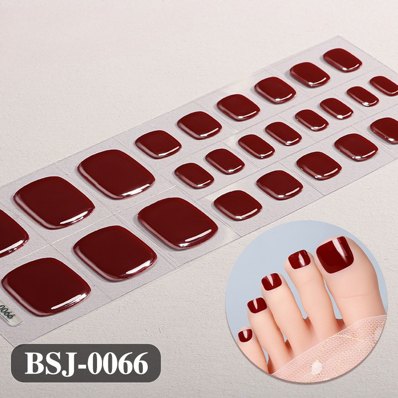 Pure Color Toe Gel Nail Sticke - огляд і ціна Uv Lamp Nail Resin