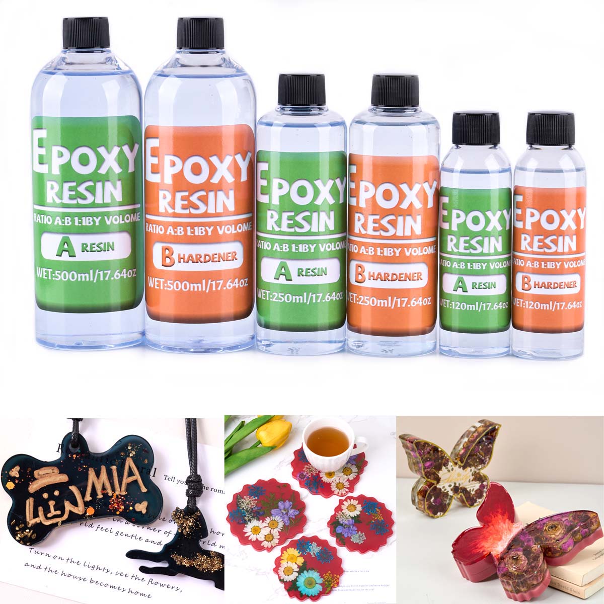 1:1 Ratio Epoxy Resin Kit Anti - огляд і ціна Resin Art Glue