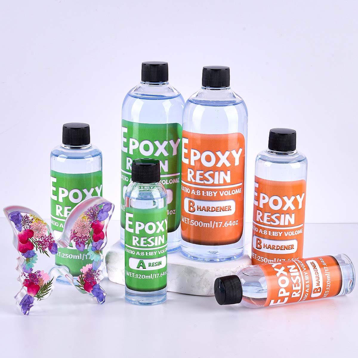 1:1 Ratio Epoxy Resin Kit Anti - огляд і ціна Resin Art Glue