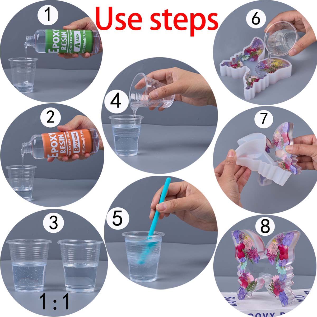 1:1 Ratio Epoxy Resin Kit Anti - огляд і ціна Resin Art Glue