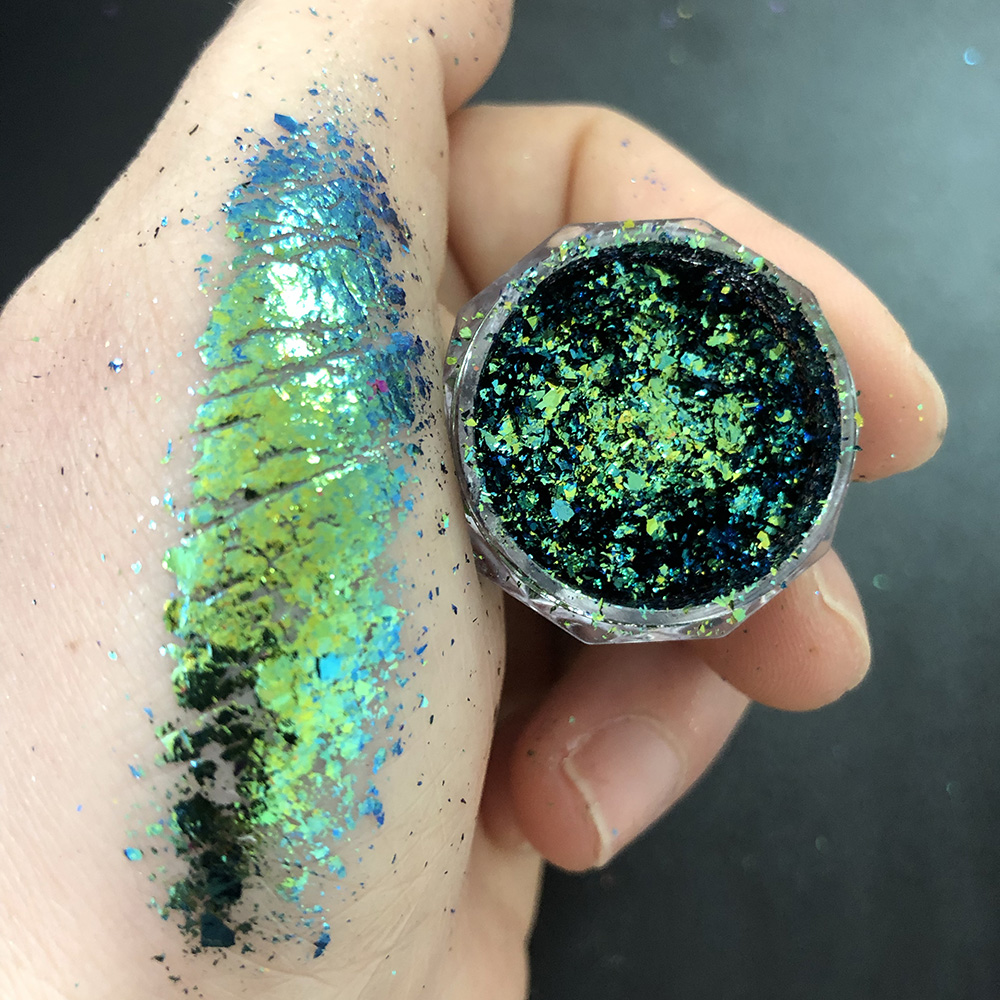 12 Colors Chameleon Irregular  - огляд і ціна Pearl Powder Resin