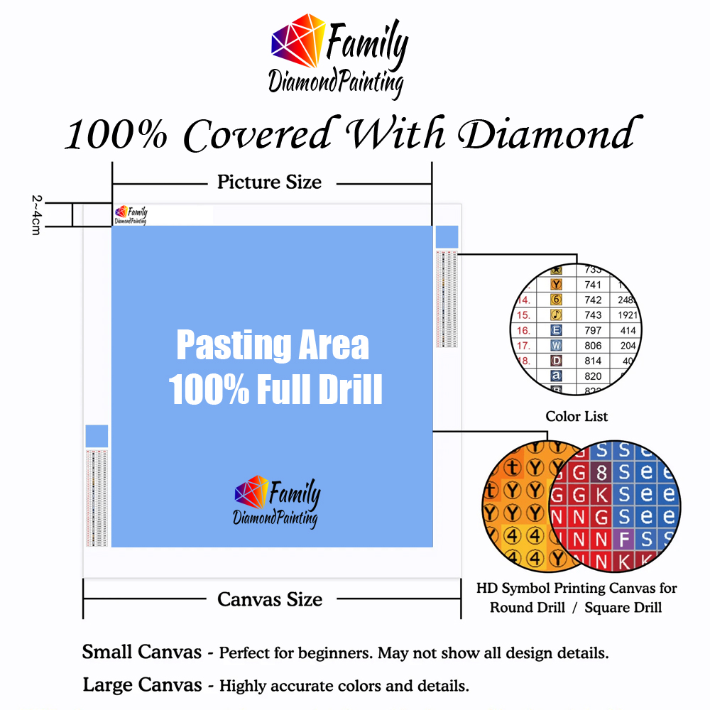 Diamond Painting Family New Fa - огляд і ціна Resin Art Kits