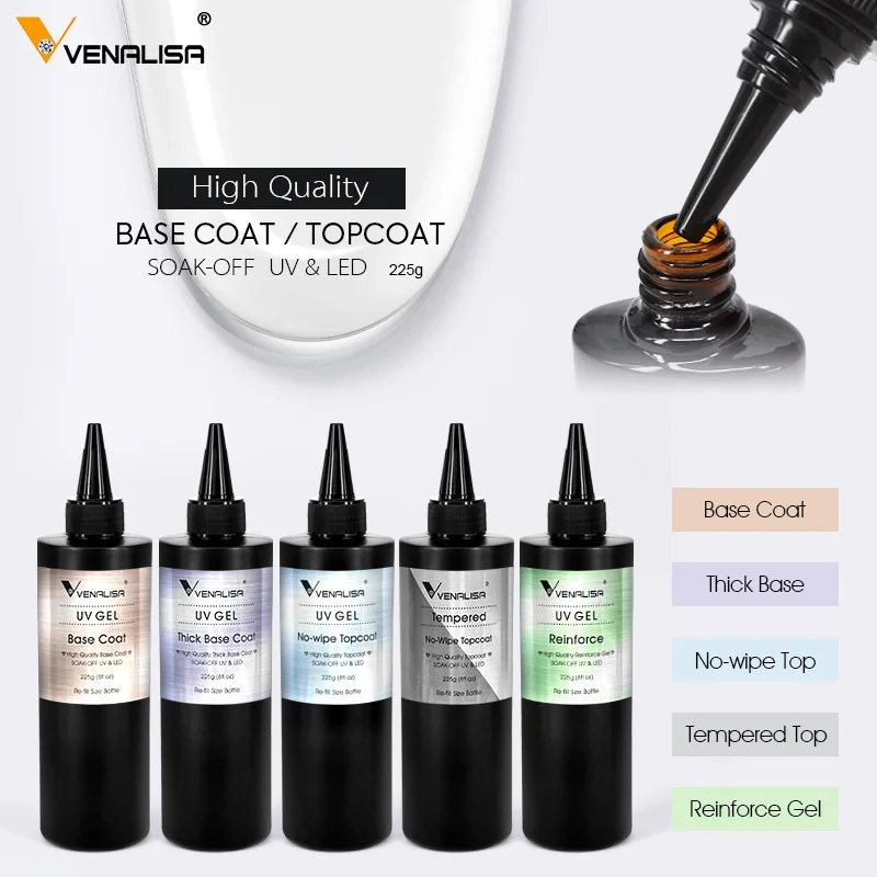 30/60ml Venalisa Ultra Glossy  - огляд і ціна Uv Lamp Nail Resin