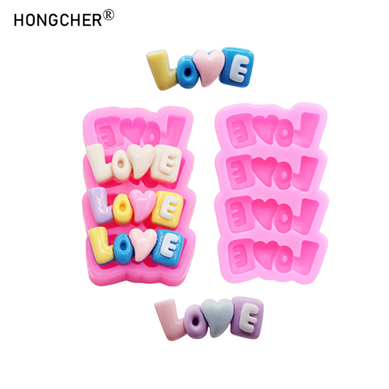 LOVE Letters Silicone Mold DIY - огляд і ціна Resin Art Phone Case