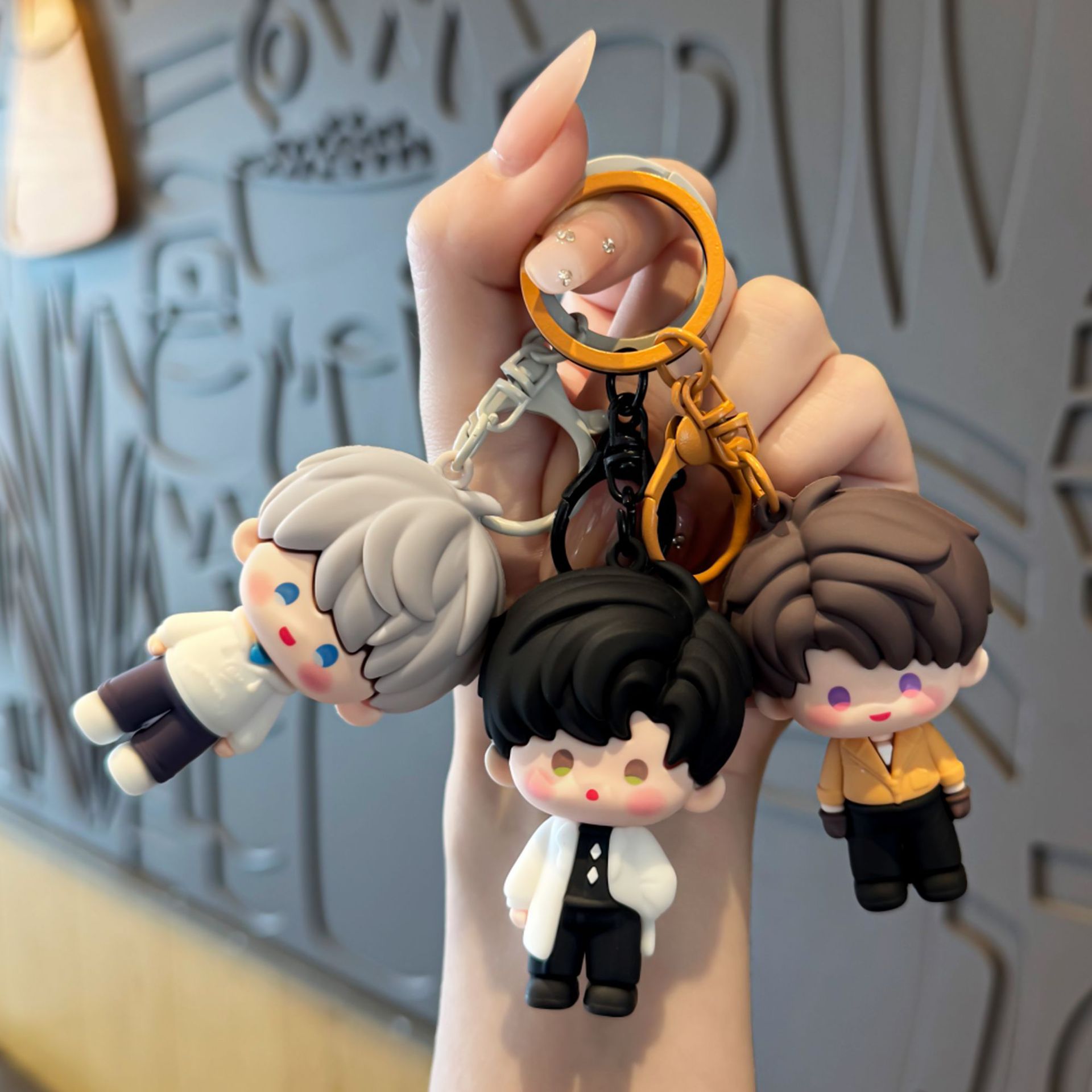 Love and Deepspace Q Resin Fig - огляд і ціна Resin Art Keychain