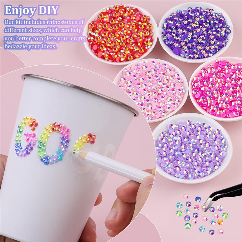 Rhinestone Resin Jelly 3MM 40  - огляд і ціна Resin Art Book