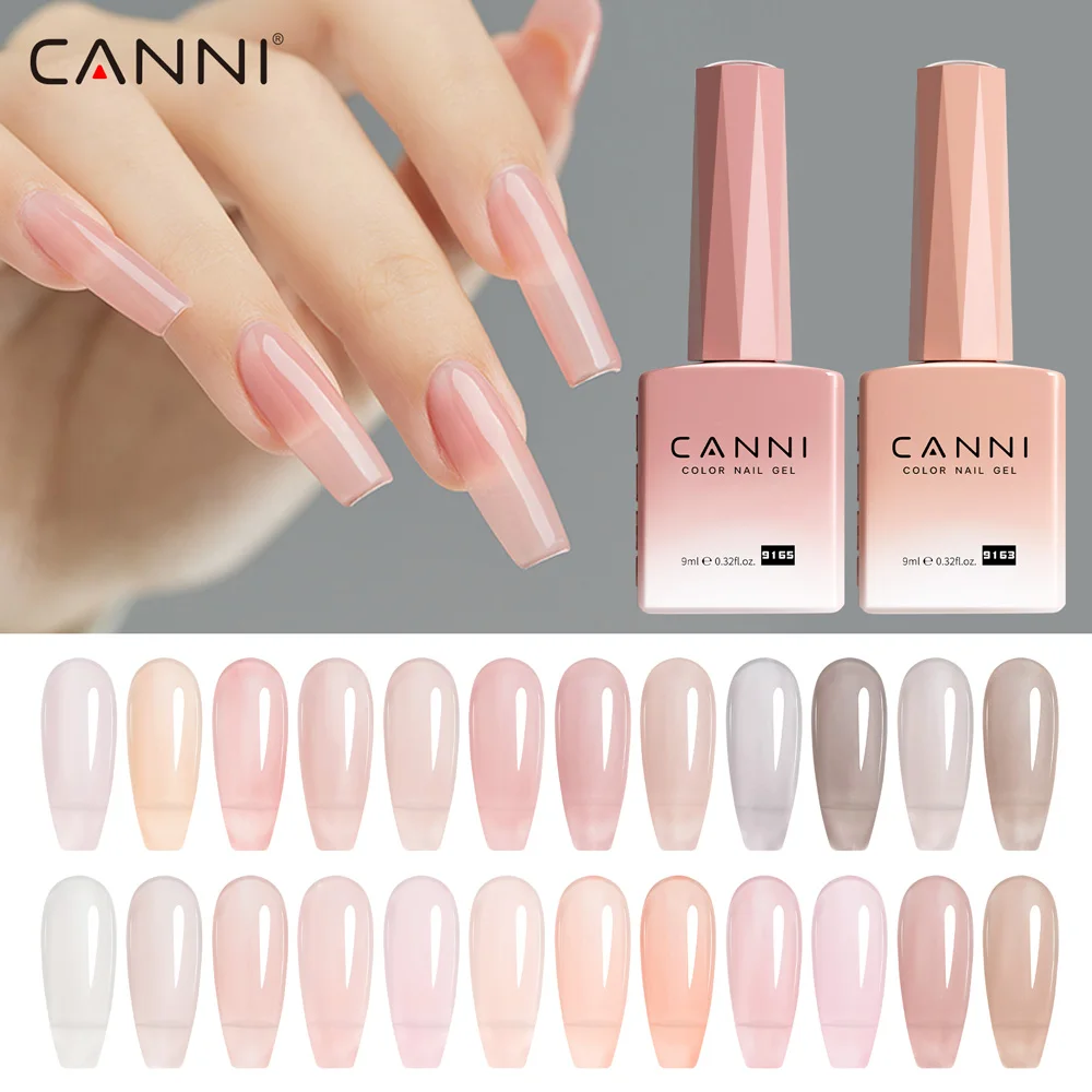 CC7 CANNI Nail Gel Polish 9ml  - огляд і ціна Uv Lamp Nail Resin