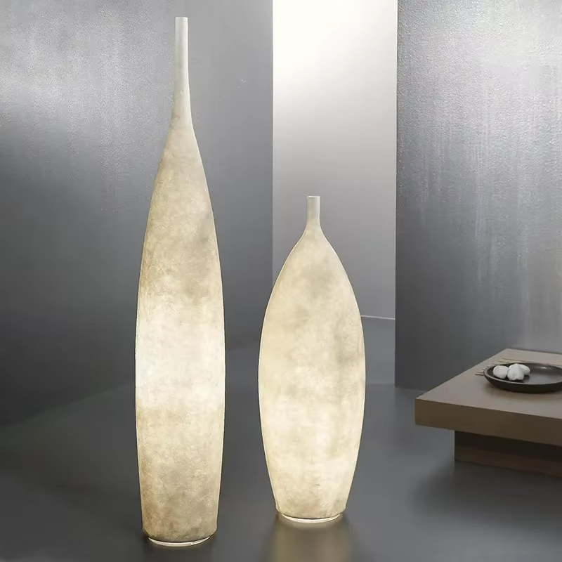 Art vase floor lamp Minimalist - огляд і ціна Resin Art Floor Design