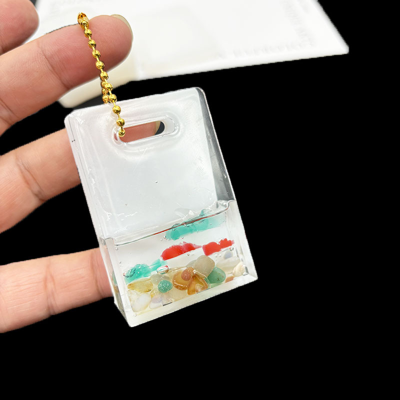 Handmade Epoxy Handbag Bag Sil - огляд і ціна Resin Art Stone
