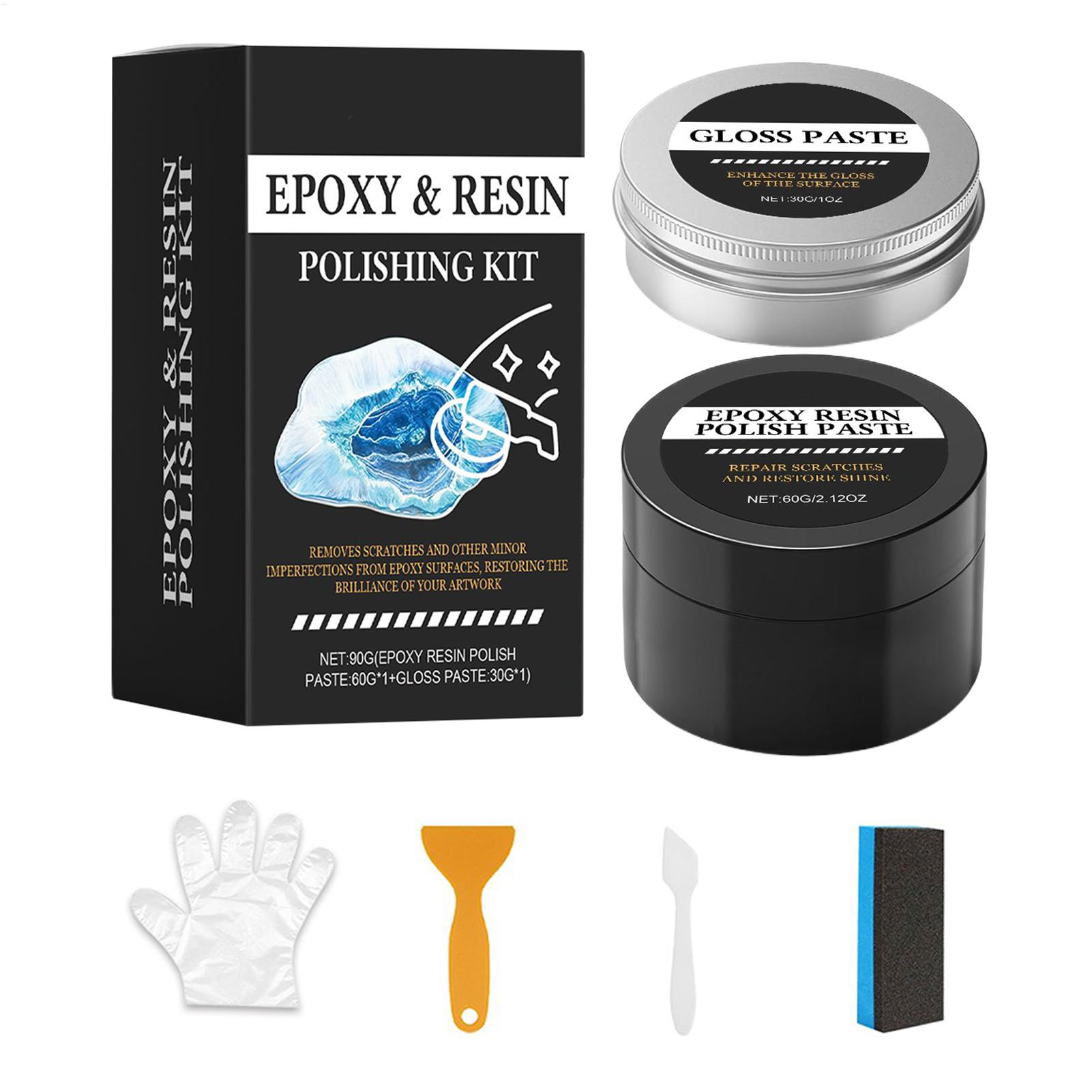Epoxy resin high gloss polishi - огляд і ціна Resin Art Kits