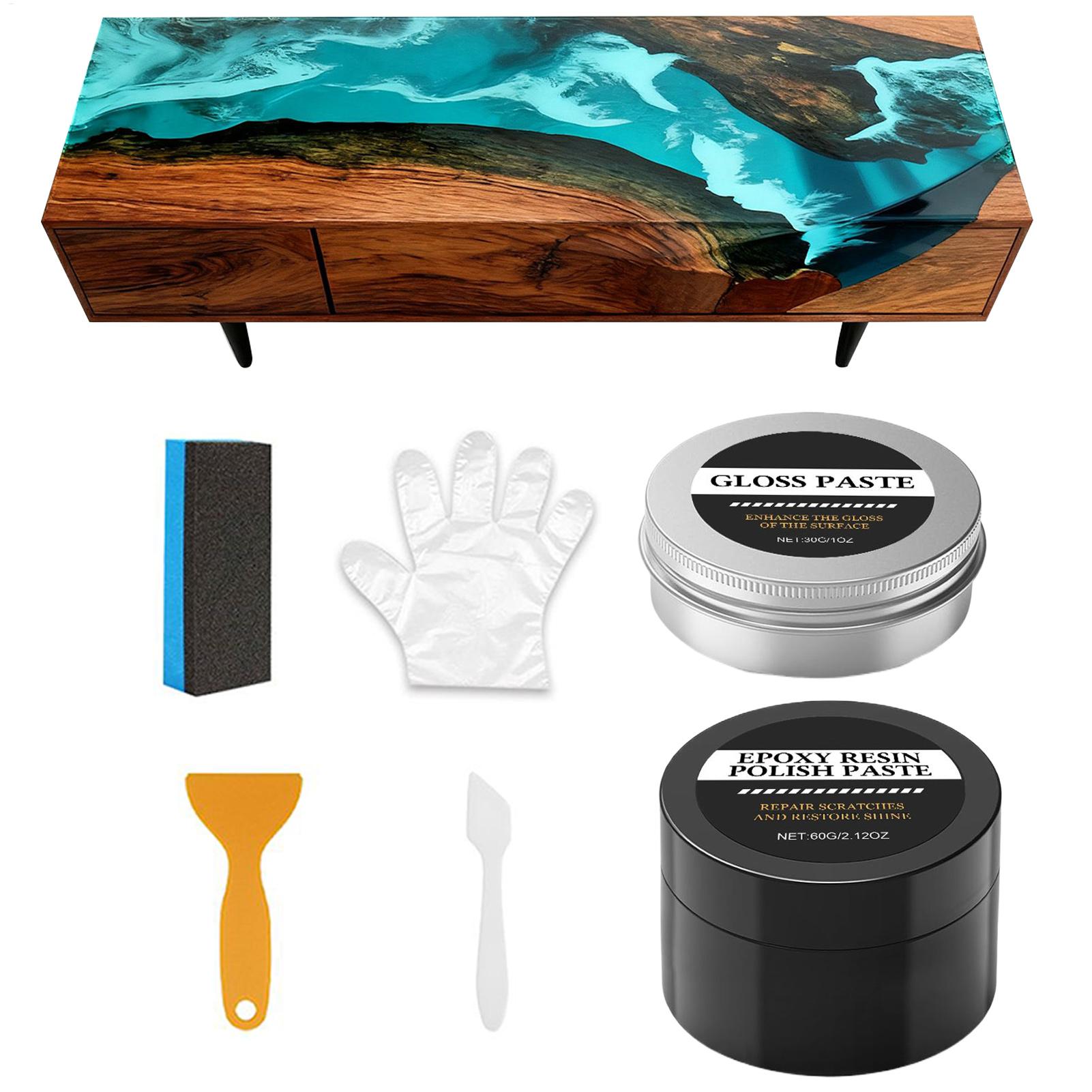 Epoxy resin high gloss polishi - огляд і ціна Resin Art Kits