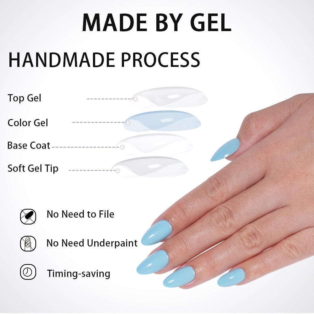 VITAGWX 32pcs Press on Nails A - огляд і ціна Resin Art And Deco