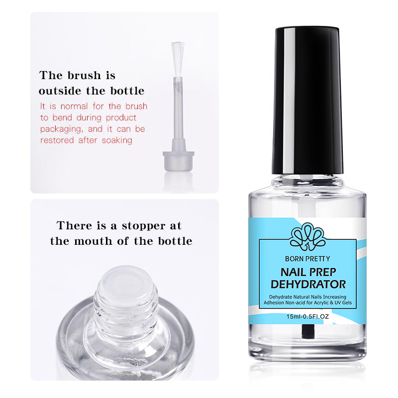 BORN PRETTY Nail Prep Dehydrat - огляд і ціна Uv Lamp Nail Resin