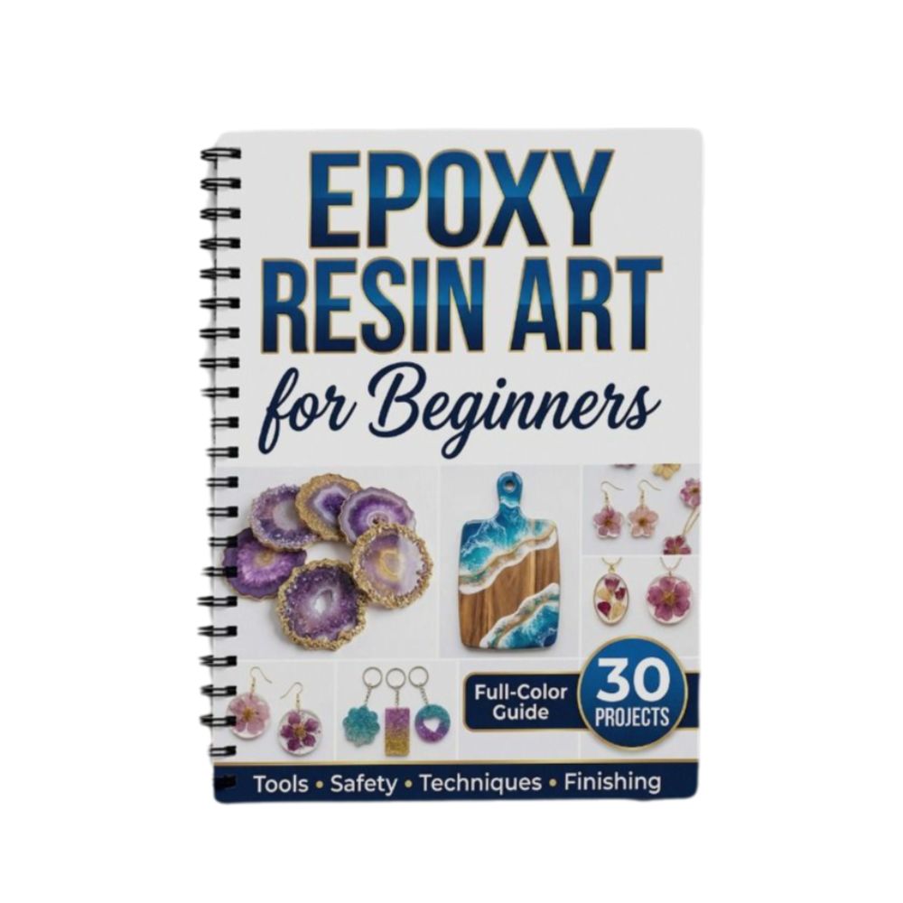 Step-by-Step Epoxy Resin Art H - огляд і ціна Resin Art Book