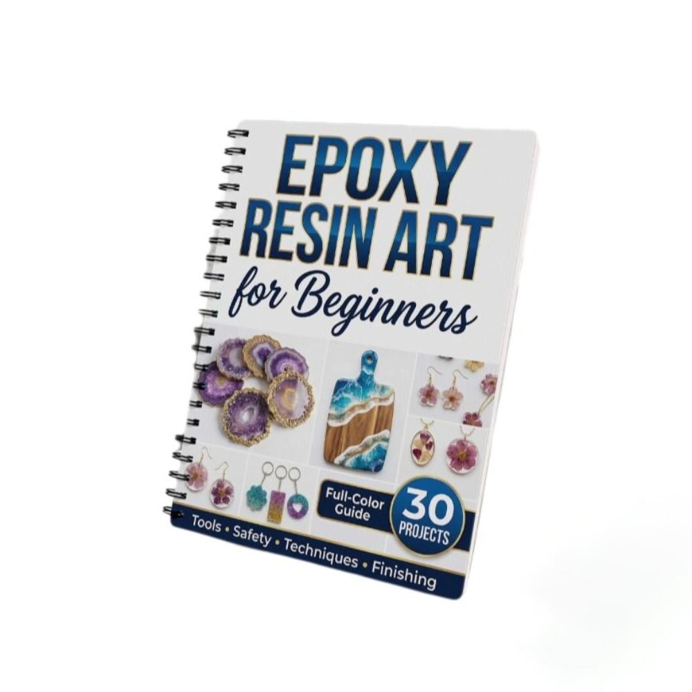 Step-by-Step Epoxy Resin Art H - огляд і ціна Resin Art Book