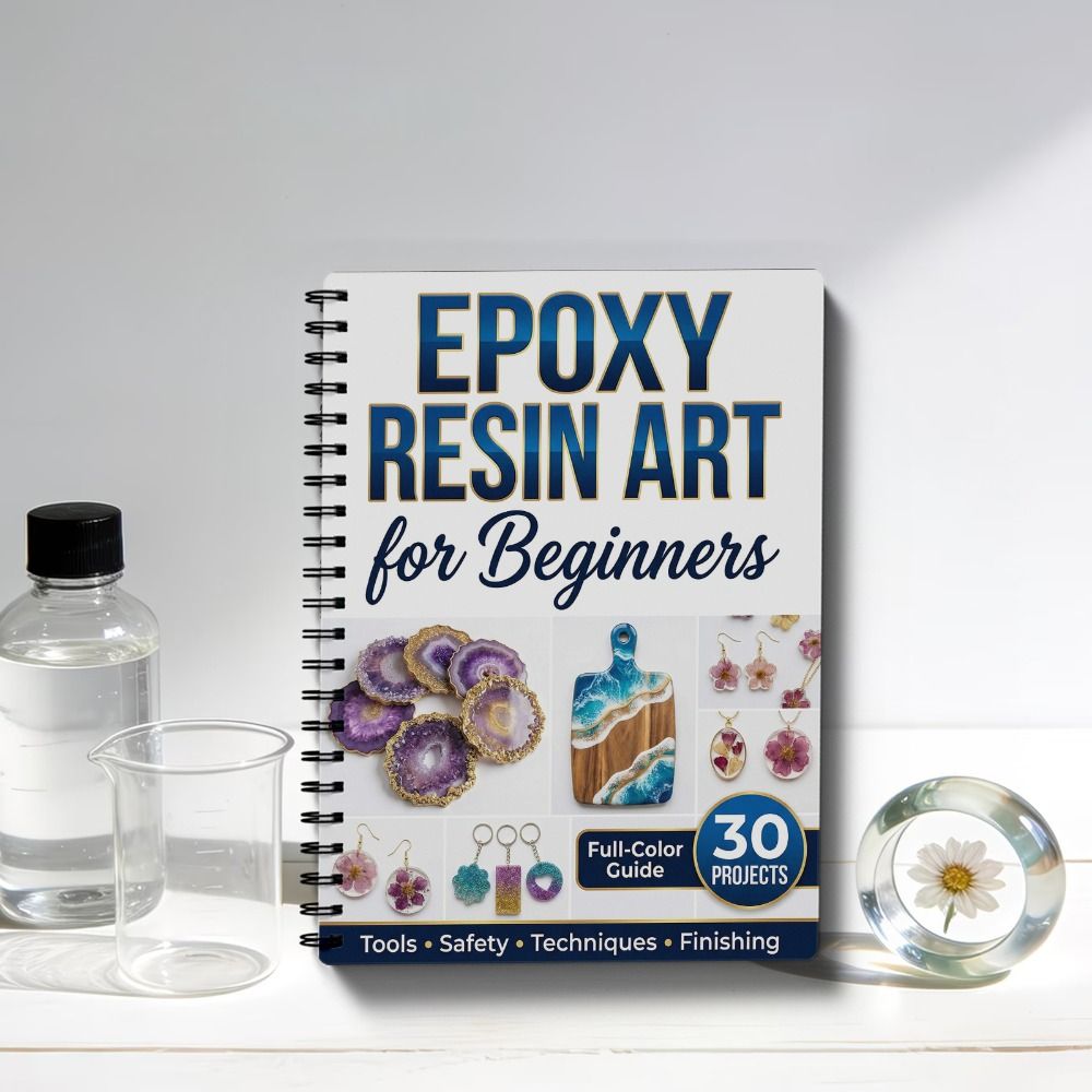 Step-by-Step Epoxy Resin Art H - огляд і ціна Resin Art Book
