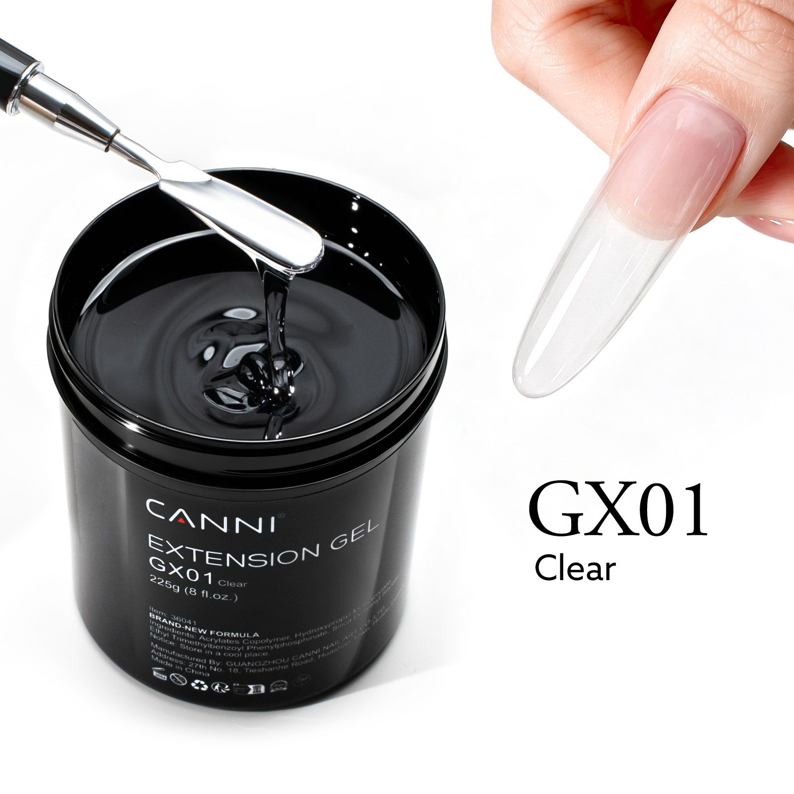 CANNI 225g Refillment Camoufla - огляд і ціна Uv Lamp Nail Resin