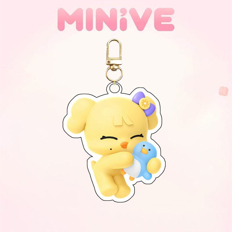 Ive Minivek Kpop Group Idol Ac - огляд і ціна Resin Art Keychain