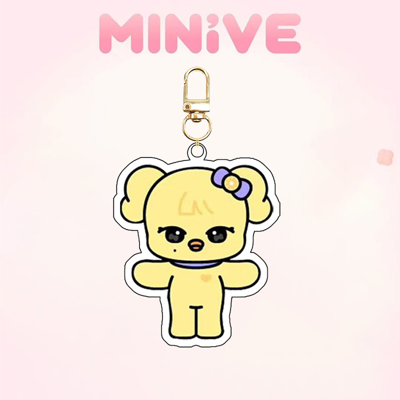Ive Minivek Kpop Group Idol Ac - огляд і ціна Resin Art Keychain