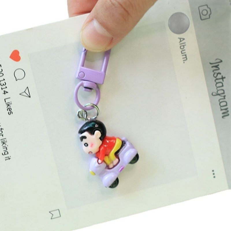 Crayon Shin-chan Keychain High - огляд і ціна Resin Art Keychain