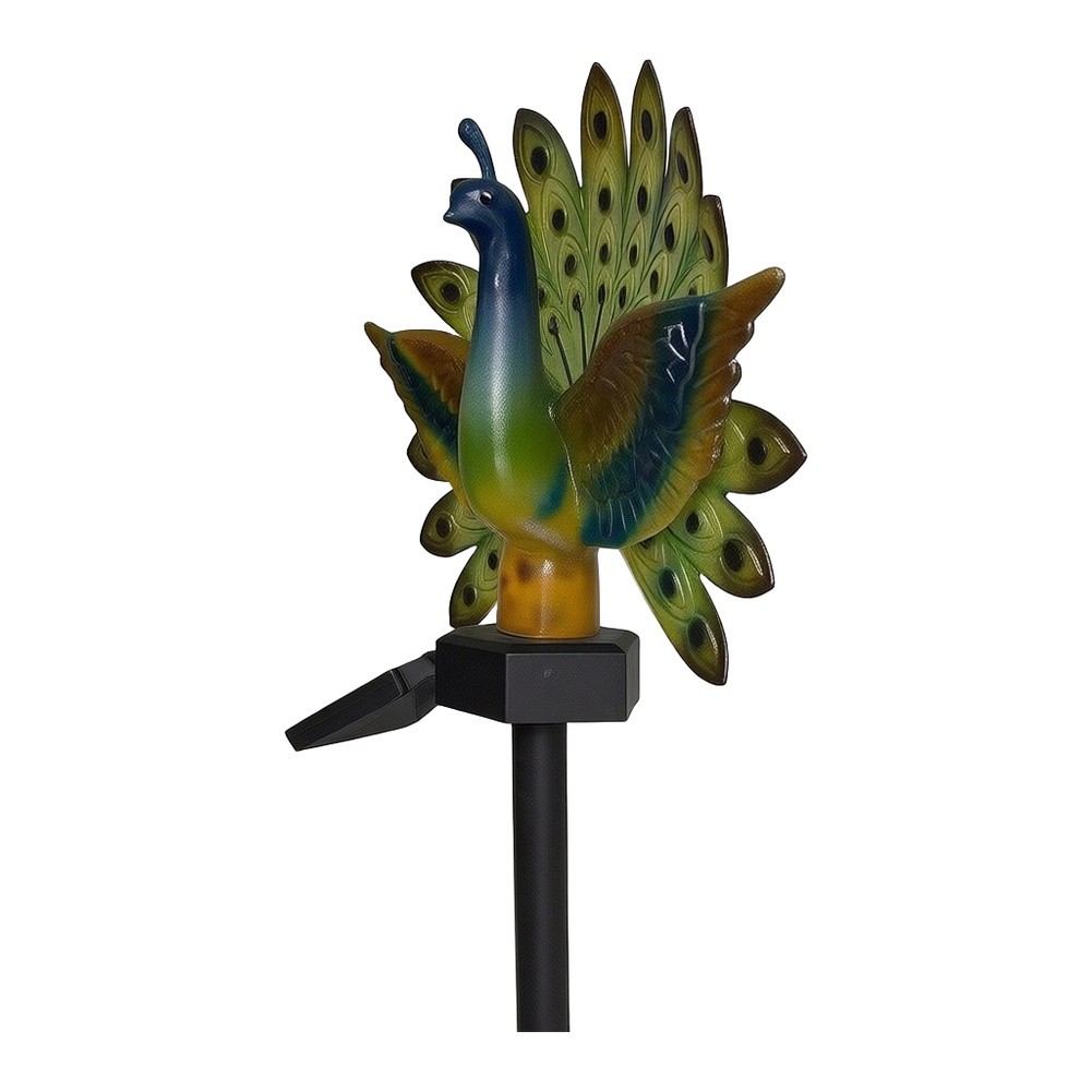 Resin Solar Peacock Garden Art - огляд і ціна Resin Art Light