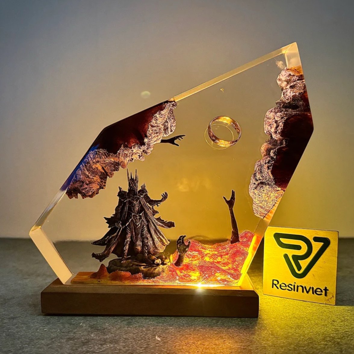 2026 New Demon Realm Organism  - огляд і ціна Resin Art Light