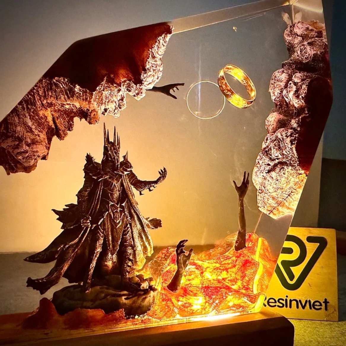 2026 New Demon Realm Organism  - огляд і ціна Resin Art Light