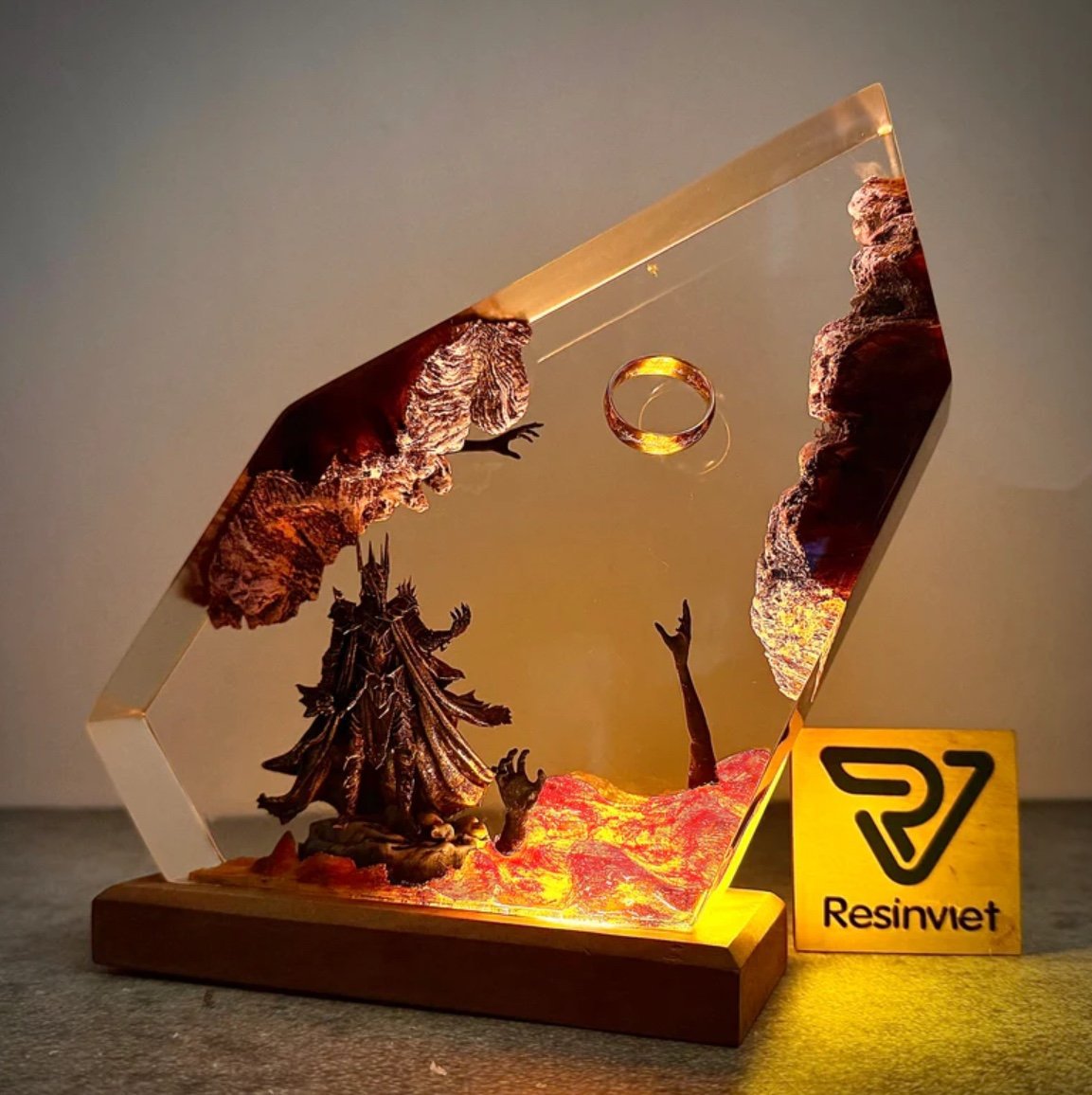 2026 New Demon Realm Organism  - огляд і ціна Resin Art Light