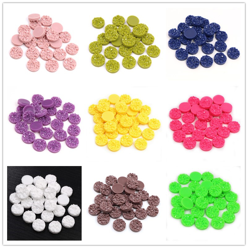 40pcs Resin Druzy Cabochons Do - огляд і ціна Resin Art Jewelry Kit