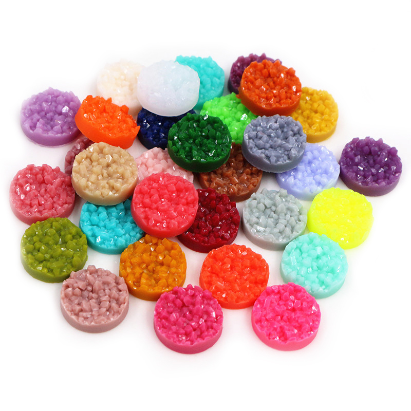 40pcs Resin Druzy Cabochons Do - огляд і ціна Resin Art Jewelry Kit