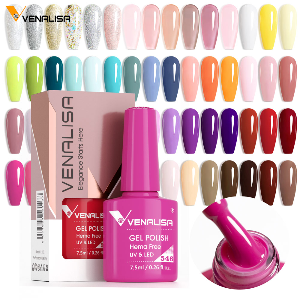 VENALISA VIP5 Luxury Gel Polis - огляд і ціна Uv Lamp Nail Resin